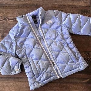 Girls North Face down coat